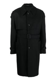 Tagliatore belted trench coat - Schwarz