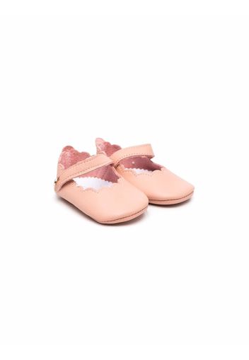 Tartine Et Chocolat touch-strap ballerina shoes - Rosa