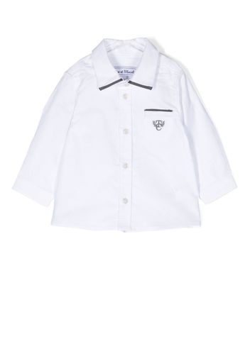 Tartine Et Chocolat logo-embroidered shirt - Weiß