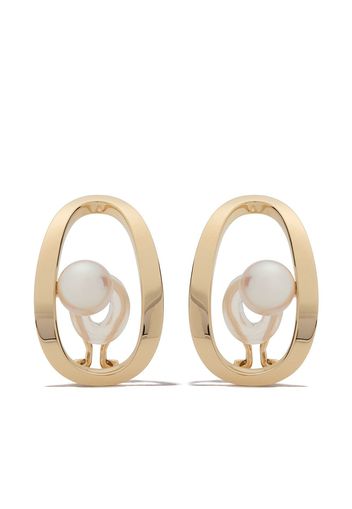 TASAKI 18kt Gelbgoldohrringe mit Akoya-Perle - YELLOW GOLD