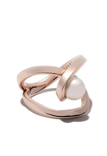 TASAKI 18kt Rotgoldring mit Akoya-Perle - SAKURA GOLD