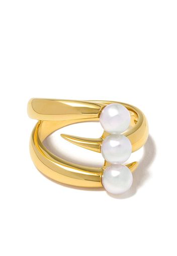 TASAKI 18kt 'Danger' Gelbgoldring - YELLOW GOLD