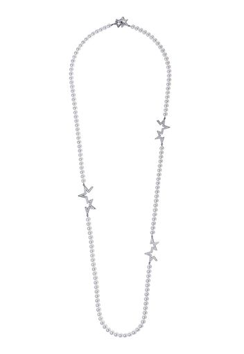 TASAKI 18kt 'Abstract Star' Weißgoldhalskette mit Diamanten - WHITE GOLD