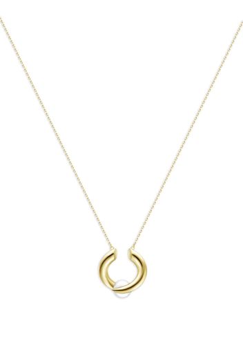 TASAKI 18kt Collection Line Danger Horn Novel Gelbgold-Perlenkette