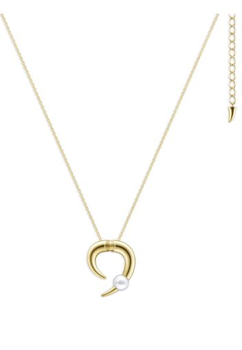 TASAKI 18kt Collection Line Danger Horn Gelbgold-Perlenkette