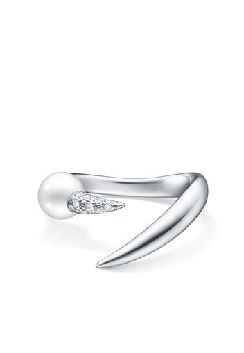 TASAKI 18kt Collection Line Weißgoldring - Silber