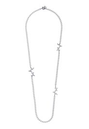 TASAKI 18kt 'Abstract Star' Weißgoldhalskette mit Diamanten - WHITE GOLD