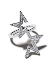 TASAKI 18kt 'Abstract Star' Weißgoldring mit Diamanten - WHITE GOLD