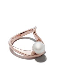 TASAKI 18kt Rotgoldring mit Akoya-Perle - Rosa