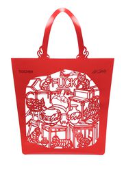 TASCHEN Ai Weiwei. The China Bag Cats and Dogs Shopper - Rot