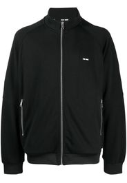 TEAM WANG design Sportjacke mit Logo-Stickerei - Schwarz