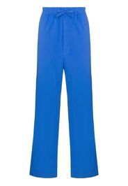 TEKLA drawstring pyjama trousers - Blau