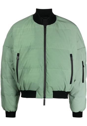 Templa reflective bomber padded jacket - Grün