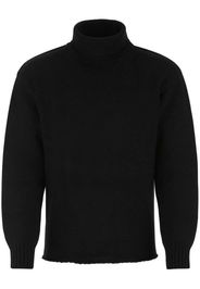 Ten C roll-neck wool sweater - Grau