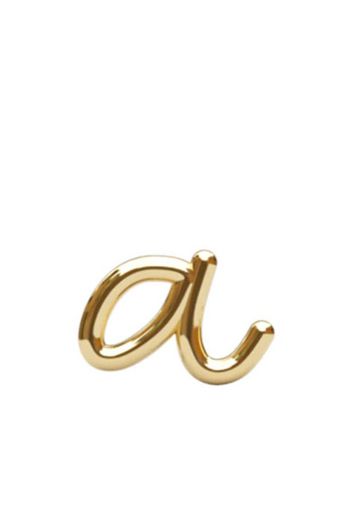 THE ALKEMISTRY 18kt yellow gold Love Letter stud earring