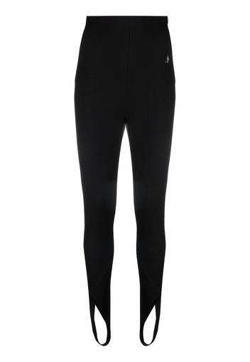 The Attico Jamie black leggings - Schwarz