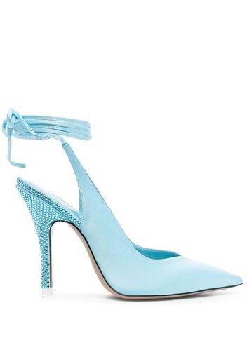 The Attico wrap-around pumps - Blau