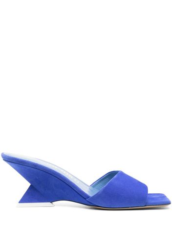 The Attico Cheope Mules 60mm - Blau