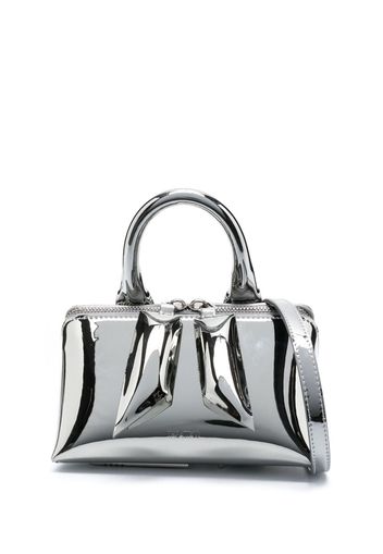 The Attico mini Friday tote bag - Silber