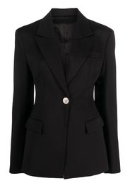 The Attico Einreihiger Blazer - Schwarz