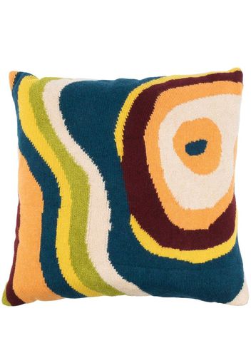 The Elder Statesman Ollio Whirlwind pillow - Blau