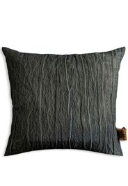 The House of Lyria Combattimento crinkled-finish cushion - Blau