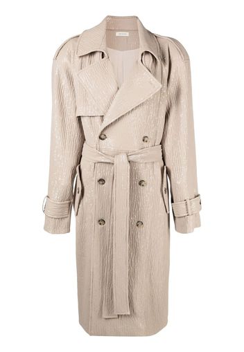 The Mannei Soria Trenchcoat - Nude