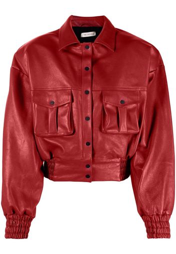 The Mannei Parla Lederjacke - Rot