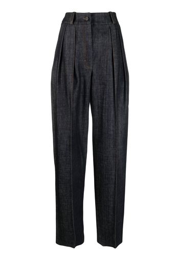 The Mannei 'Nausa' high-waist pants - Blau