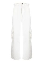 The Mannei Sado mid-rise wide-leg jeans - Weiß