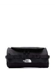 The North Face logo print wash bag - Schwarz