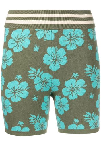 The Upside Aloha-knit spin shorts - Grün