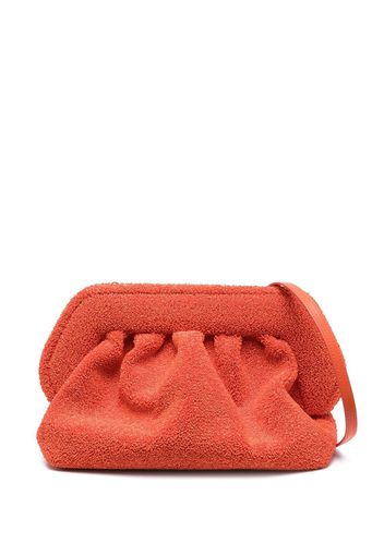 Themoirè Bios ruched clutch bag - Orange