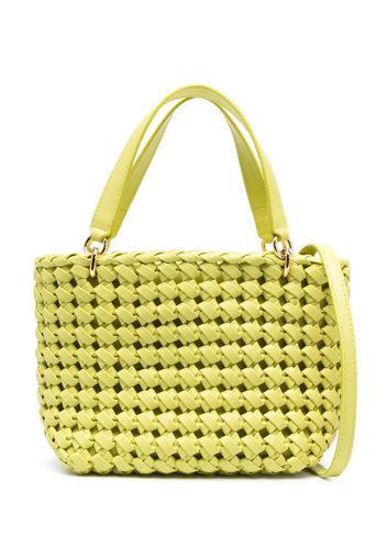 Themoirè Kobo knotted tote bag - Grün