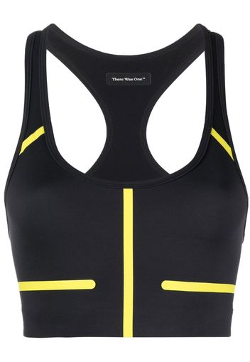 There Was One Sport-BH mit Racerback - Schwarz