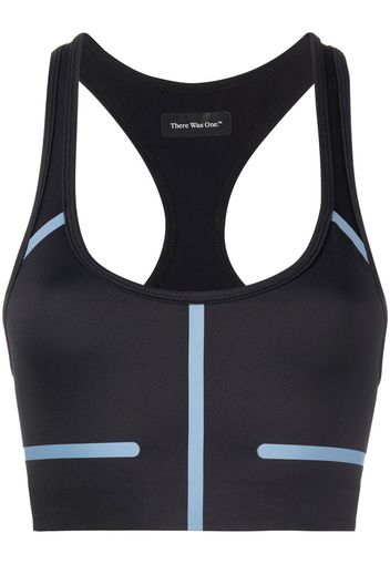 There Was One Sport-BH mit Racerback - Schwarz