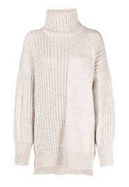 There Was One Grob gestrickter Pullover - Nude