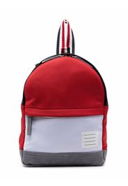 Thom Browne Kids Rucksack in Colour-Block-Optik - 960 RWBWHT