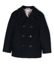 Thom Browne Kids Klassische Cabanjacke - Blau