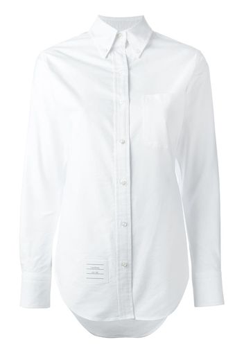 Thom Browne Klassisches Hemd - Weiß