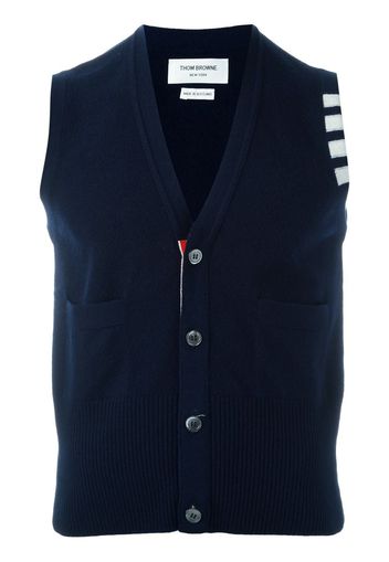 Thom Browne Cardigan mit Knöpfen aus Kaschmir - Blau