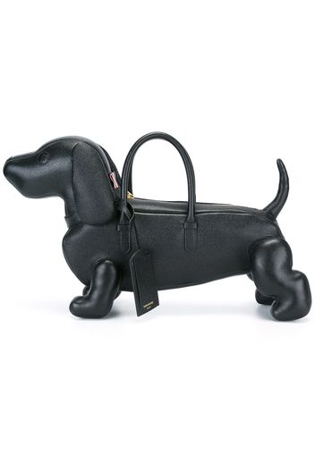 Thom Browne Kleine 'Dog' Handtasche - Schwarz