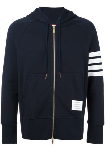 Thom Browne Kapuzenpullover mit Streifen - Blau