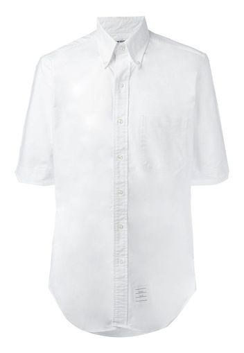 Thom Browne Hemd mit Brusttasche - Weiß
