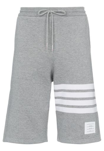 Thom Browne Kurze Jogginghose - Grau