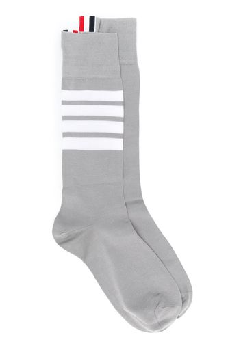 Thom Browne Halbhohe Socken - Grau