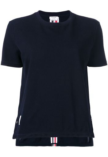 Thom Browne T-Shirt mit lockerem Schnitt - Blau