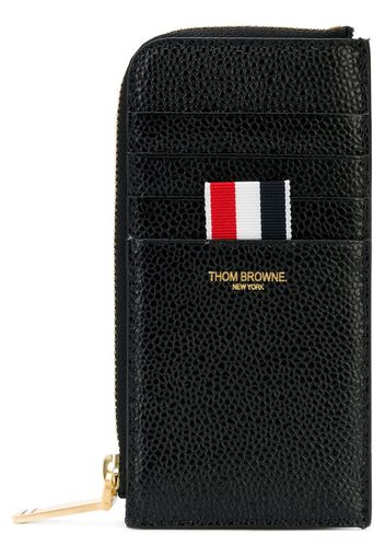 Thom Browne Portemonnaie mit Reißverschluss - Schwarz