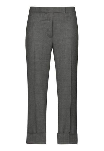 Thom Browne Schmale Cropped-Hose - Grau