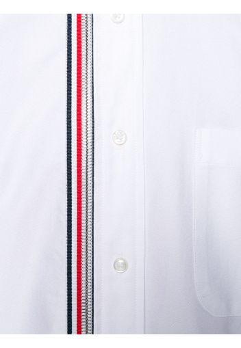 Thom Browne Oxford-Hemd mit Reißverschluss - Weiß